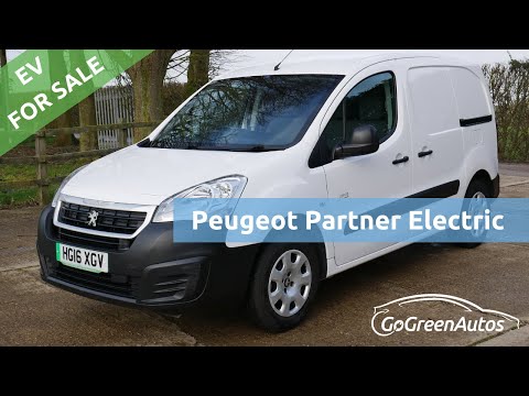 SOLD: 2016 Peugeot Partner SE L1 Electric van