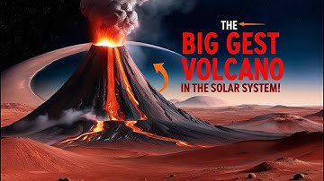 **"The Solar System’s Giant: The Largest Volcano Is on Mars! 🌋🪐"**   #astrokobi #trending #space