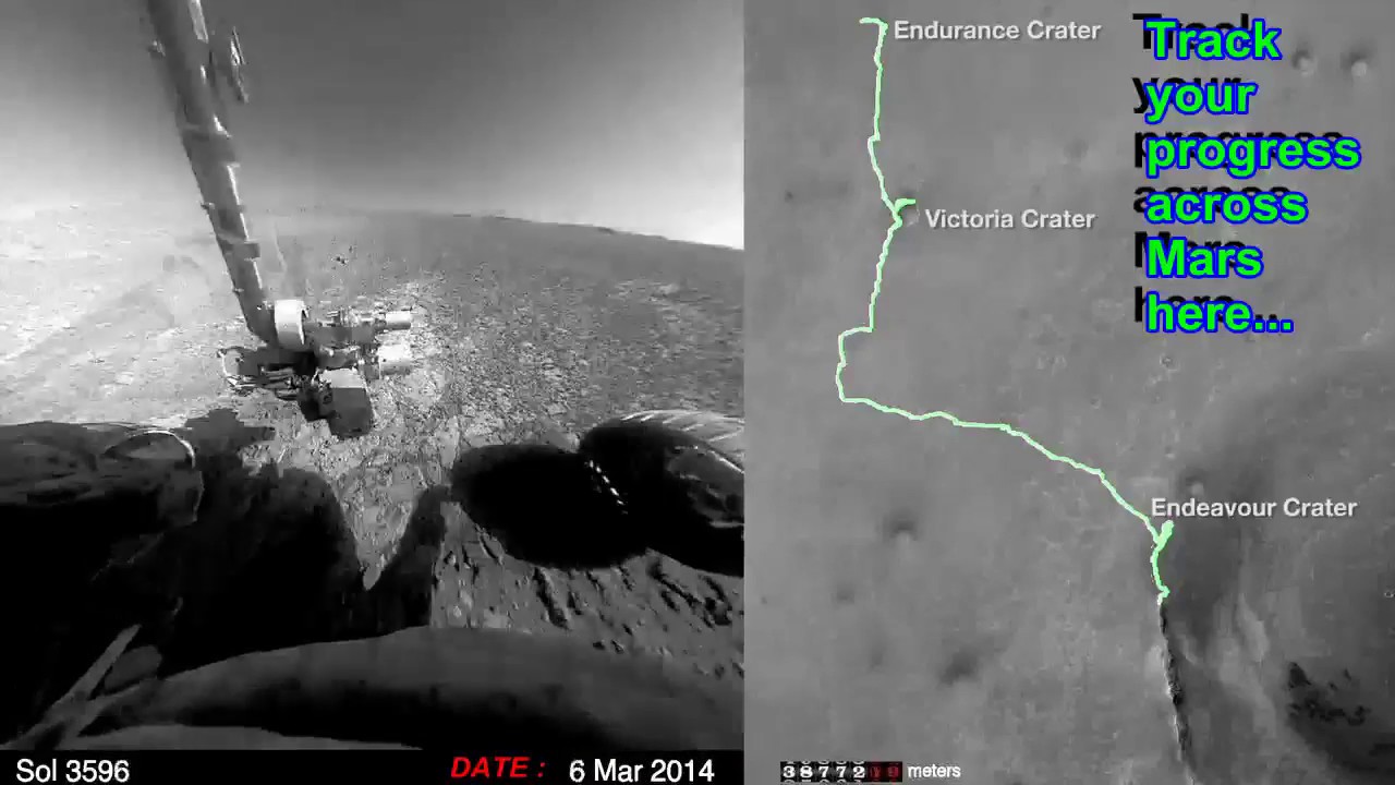 NASA / JPL - Rover's Eye View of Mars Victoria Crater (Full Video