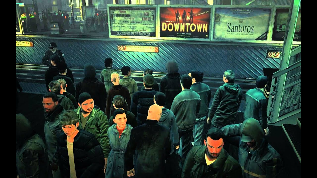 Hitman: Absolution - Train Station (M4) - Suit Only, No KO, Evidence, Purist, Shadow