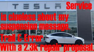 Tesla Service is clueless