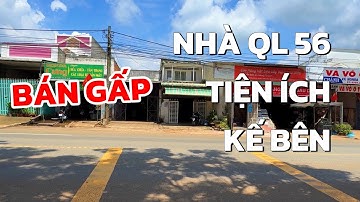 Cần tiền bán gấp nhà QL 56, tiện ích, chợ trường, Uỷ Ban kế bên phù hợp kinh doanh ở BRVT