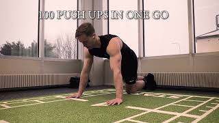 do 100 push ups in one go with me