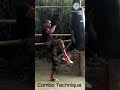Combo Technique// #mma #kungfu #selfdefense #shortsreels #martialarts #tutorial