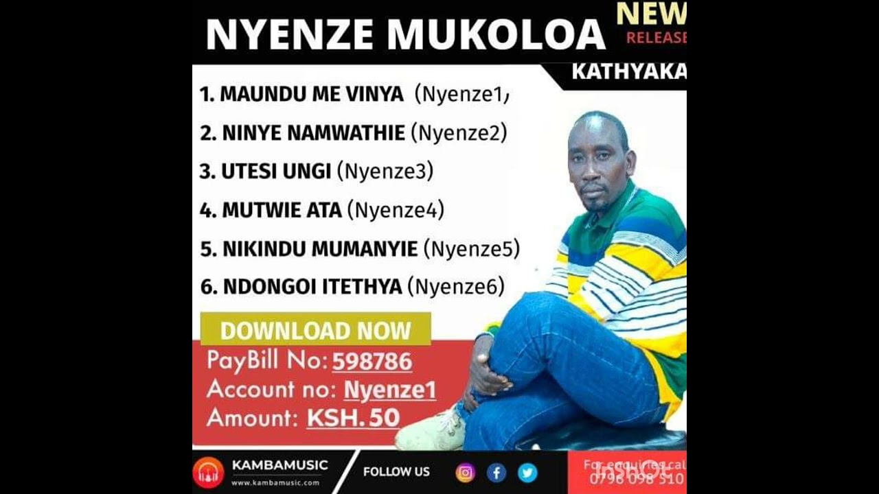 Nthino Maundu Me Vinya Officila Audio By Nyenze Mukoloa