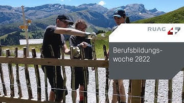 RUAG 2022 Vocational Training Week