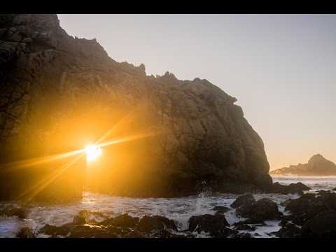 Peering Through the Keyhole - A Lonely Sunset on Pfeiffer Beach