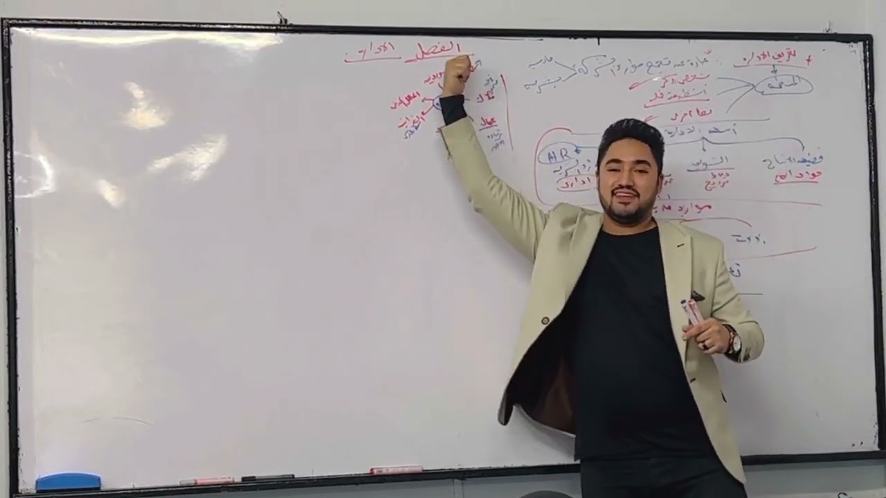 الفصل الاول & مقدمة في الإدارة الفرقة الاولي _ تجارة القاهرة د/ علي عاطف