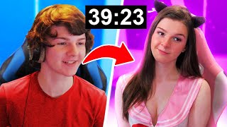 Guy To Girl Transformation Challenge..