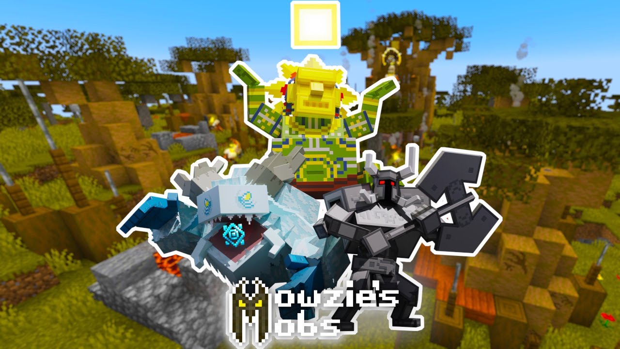 NEW* Mowzie's Mobs Mod Update - Minecraft 1.18.2 (Mod Showcase