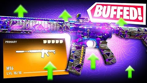 1 BURST "M16" CLASS is OVERPOWERED after BUFF! (Best M16 Class Setup) - Modern Warfare 2