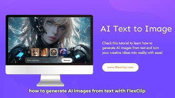 How to Generate AI Images with FlexClip
