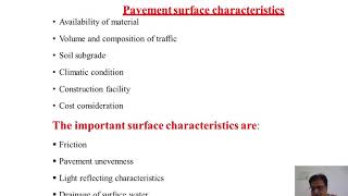 Highway Engineering (18CV56) Module -2, Session -1