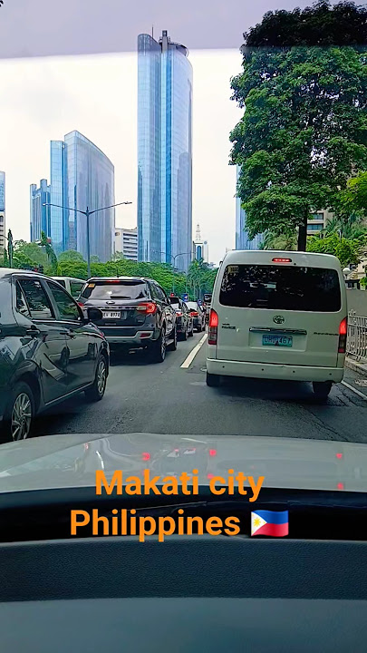 Makati city Philippines π΅π #buhaydriver #travel #traffic #trendingshorts