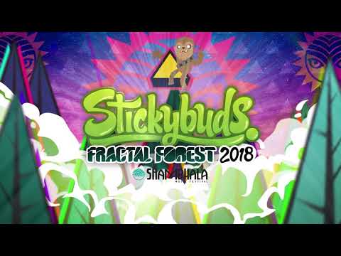 Stickybuds - Fractal Forest Mix - Shambhala 2018 - DNB - Glitch Hop - Midtempo - Reggae - House Mix