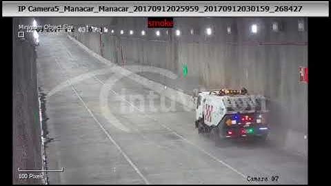 BossVision PRO Smoke Detection in Tunnel