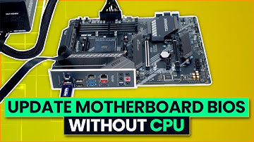 How to Update Motherboard BIOS without a CPU (Using Flash BIOS Button)