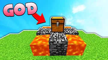 Minecraft Skybounds SkyBlock: OP GOD DROP...?