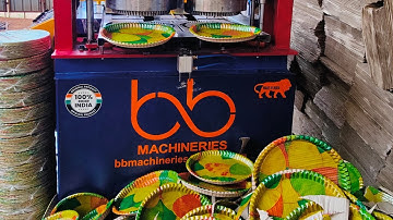 paper plate double die automatic High speed machine