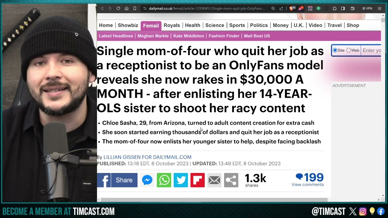 More Women QUIT To Do OnlyFans, Women Are QUITTING The Workplace, Trend Continues Ending Feminism
