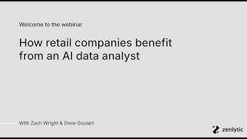 How retail companies benefit from an AI data analyst