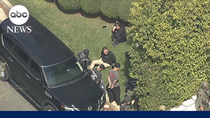 New Video Shows Raid On Sean Diddy Combs La Home