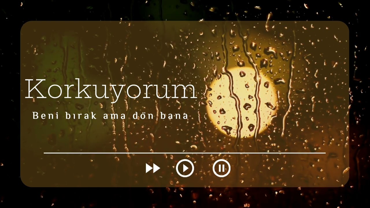 Korkuyorum | Beni bırak ama dön bana | Yapay Zeka Şarkıları | Karayel Müzik 