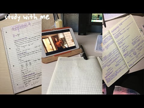 Study With Me #23 | Учись Со Мной | Выполнение Домашнего задания | ЕГЭ