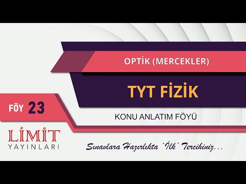 TYT Fizik Konu Anlatımı: Optik (Mercekler)