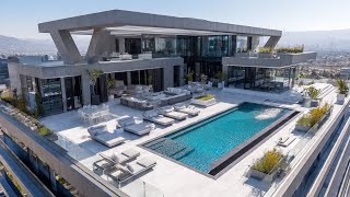 Inside a $250,000,000 Los Angeles Penthouse | Ultra-Luxury Cinematic Drone Tour