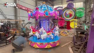 Factory Production 6-Seat Mini Carousel For Ghana Happy Clients 2Nd Order
