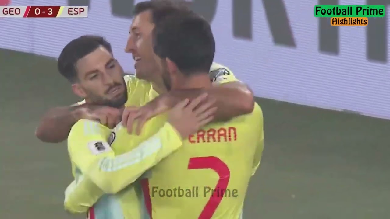 Spain vs Georgia 4-0 Highlights & All Goals 🔥 2025 HD