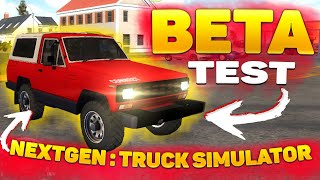 Nextgen Truck Simulator Эксклюзив От Разраба Betta Test