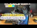 Micro studio camera 4k g2  blackmagic design  notre avis