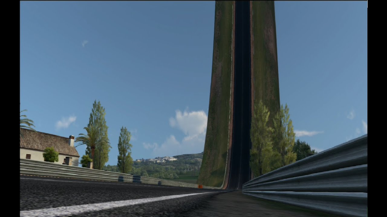 GT6 track path editor Devils Elbow [pendenza 90°]