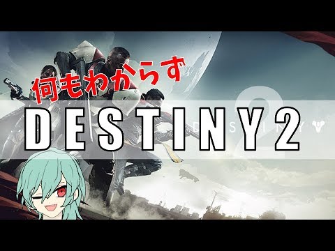 何もわからずDESTINY2！！