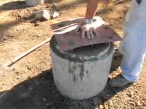 Foundation Posts for a shipping Container Home.mov - YouTube