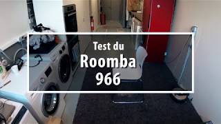 Test d'aspiration du Roomba 966 !
