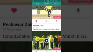 Pakistan Super League 2017 Android App Demo screenshot 3
