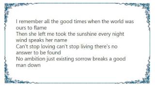 Waylon Jennings - Sorrow Breaks a Good Man Down Lyrics