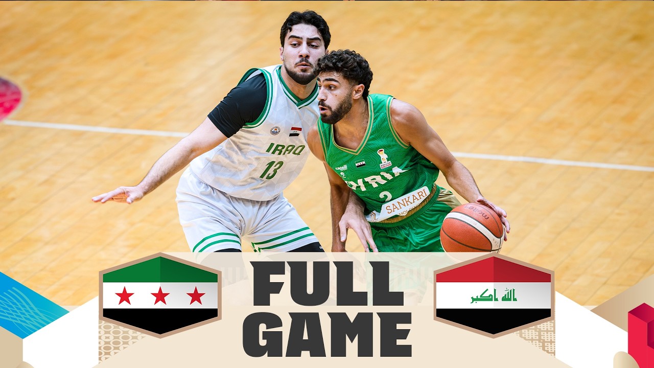 Syria v Iraq | Full Basketball Game | FIBA Basketball World Cup 2027 Asian Qualifiers