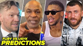 PROS PICKS • Tyson Fury vs Oleksandr Usyk PREDICTIONS