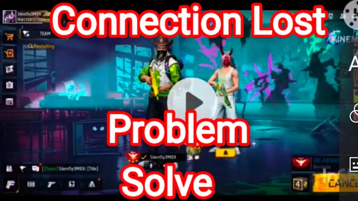 Connection Lost ki problem kis kisko hai free fire mein 