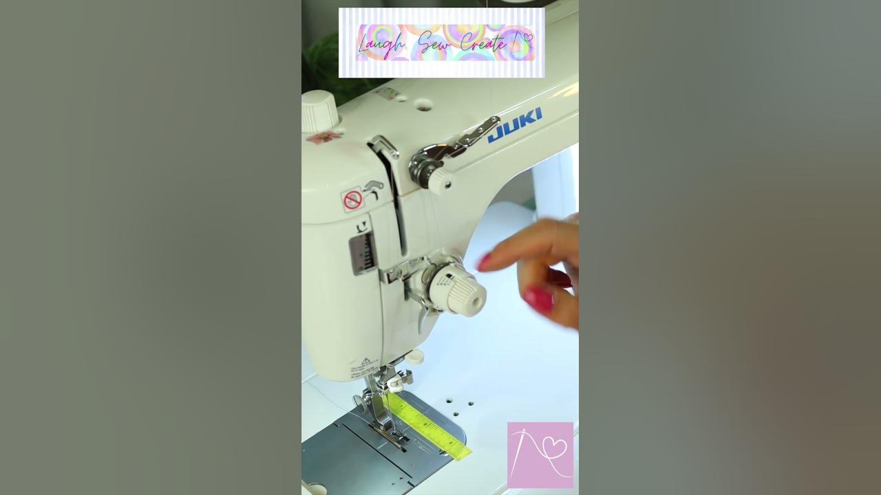 Adjusting Tension Knobs Tip for Juki TL 2010 Q Sewing Machine//SHORT