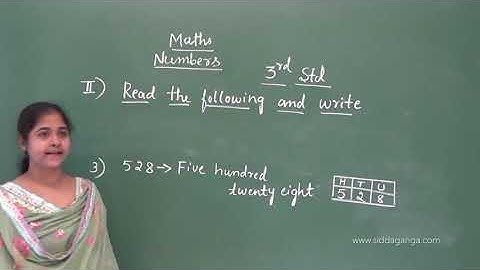 STATE 3 - MATHEMATICS - NUMBERS - PART  3