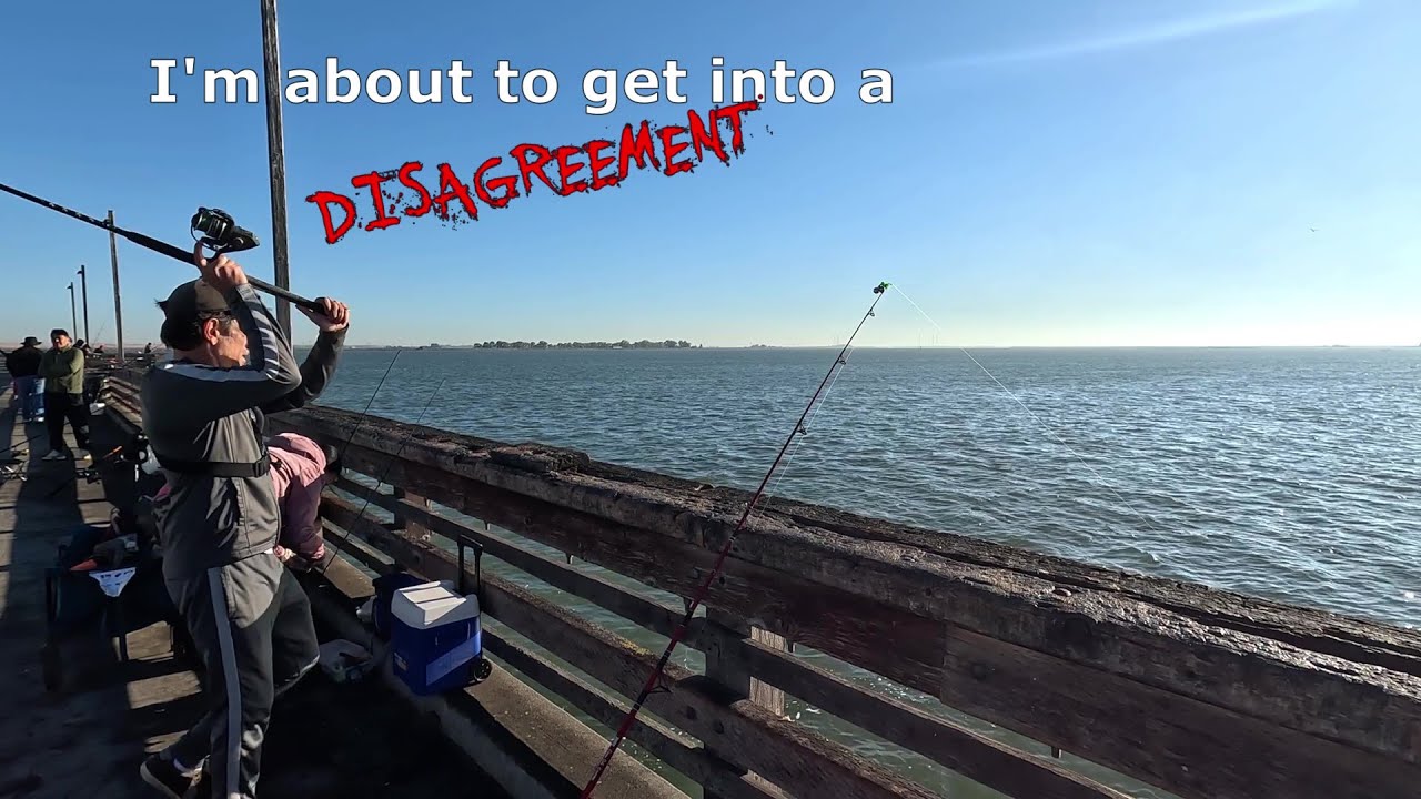 Ловля полосатой рыбы на пирсе Антиохии! Постоянные быстрые поклёвки!