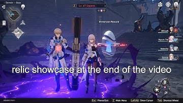 World 3 difficulty 2 - Lv .67 Gepard | Honkai Star Rail Simulated Universe