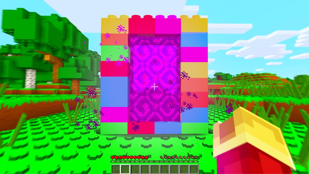 The ENTIRE WORLD Is LEGO In Minecraft!