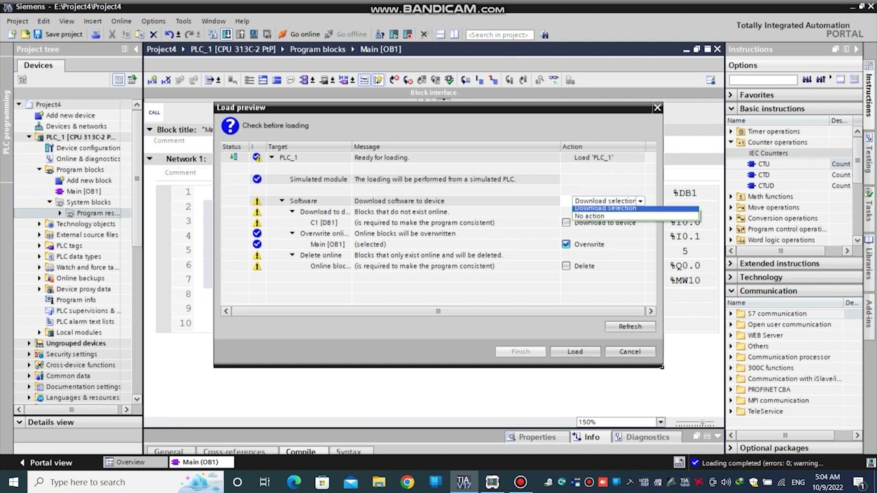 PLC - STL Programming Language, Lecture 4- Counters Operations