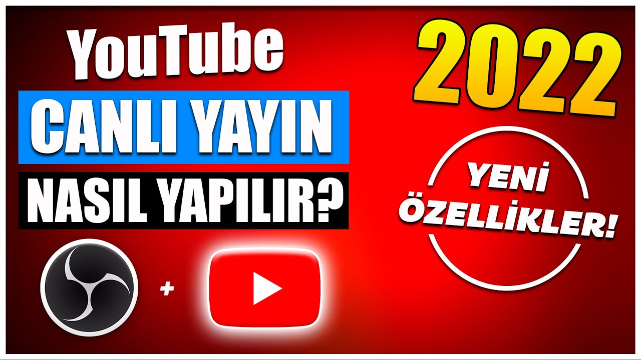 YOUTUBE DA CANLI YAYIN NASIL YAPILIR   YOUTUBE OBS CANLI YAYIN YAPMA  OBS CANLI YAYIN AMA